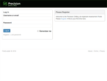 Tablet Screenshot of predictivereports.net